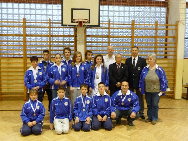 Országos Bajnokság - Csoportkép Shibamori Shihannal Országos Bajnokság - Csoportkép Shibamori Shihannal