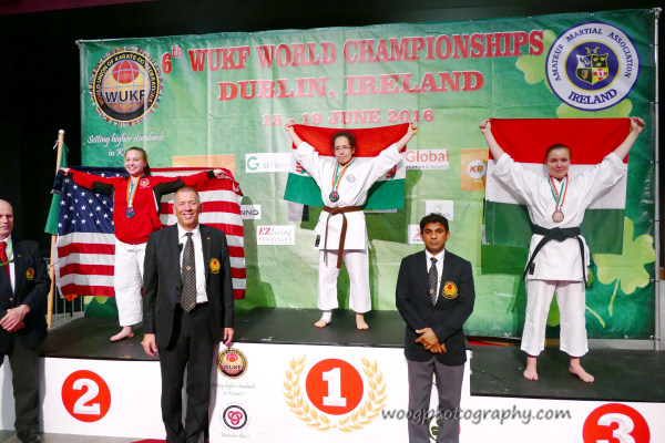 Dud�s �va - kata Vil�gbajnok �s Radn�ti Bettina VB. 3. helyezett