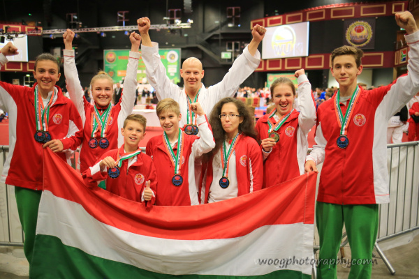 SZAC Karate SE versenyz�i a 6. WUKF Karate Vil�gbajnoks�gon