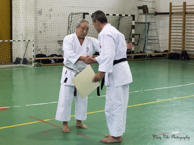 V�radi Attila �ppen �tveszi a Dandiplom�t Shibamori Kand� Shihant�l