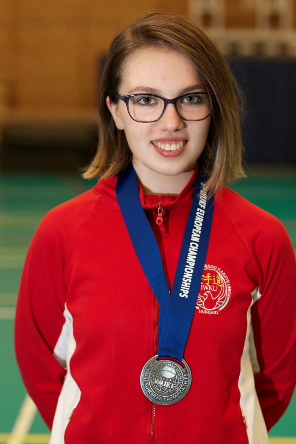 Woog Ol�via - Wado-ryu kata Eur�pa-bajnoki ez�st�rmes - 9. WUKF Karate Eur�pa-bajnoks�g