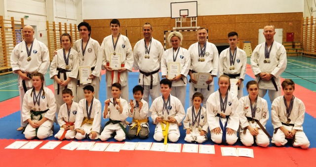SZAC Karate SE. a verseny legeredm�nyesebb csapata