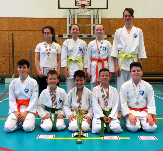 Wado-kai Magyar Bajnoks�g 2019 - 2. fordul� - SZAC Karate SE csapata