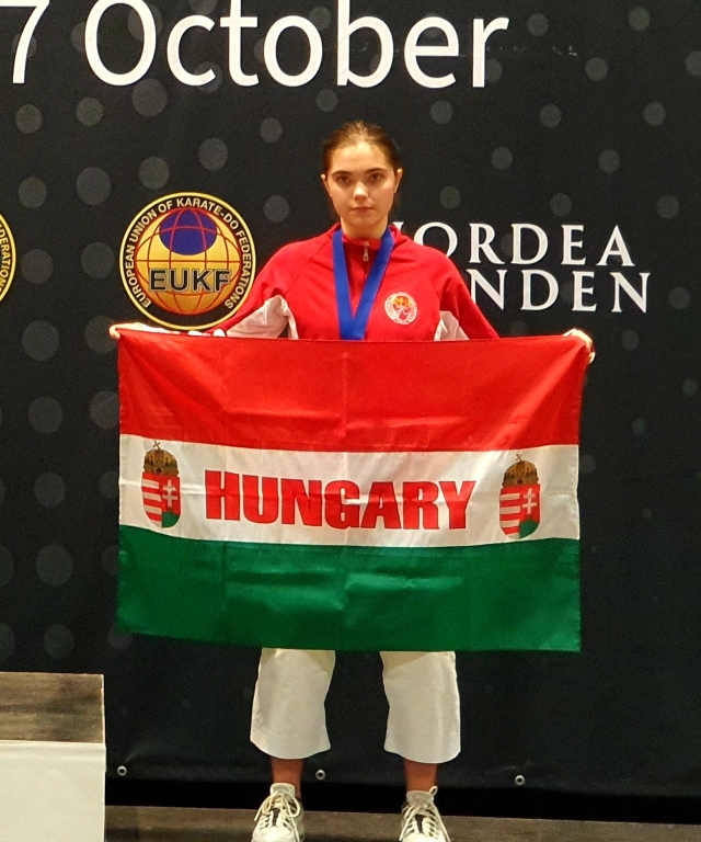 Sz�ntai Luca - kata Eur�pa-bajnoki bronz�rmes �s kumite -55 kg Eur�pa-bajnoki 5. helyezett