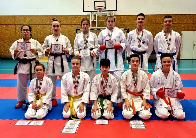 Wadokai Orsz�gos Bajnoks�g - SZAC KSE csapata