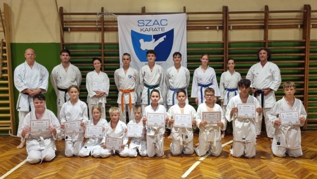 SZAC Karate SE. - Sikeres vizsg�z�k