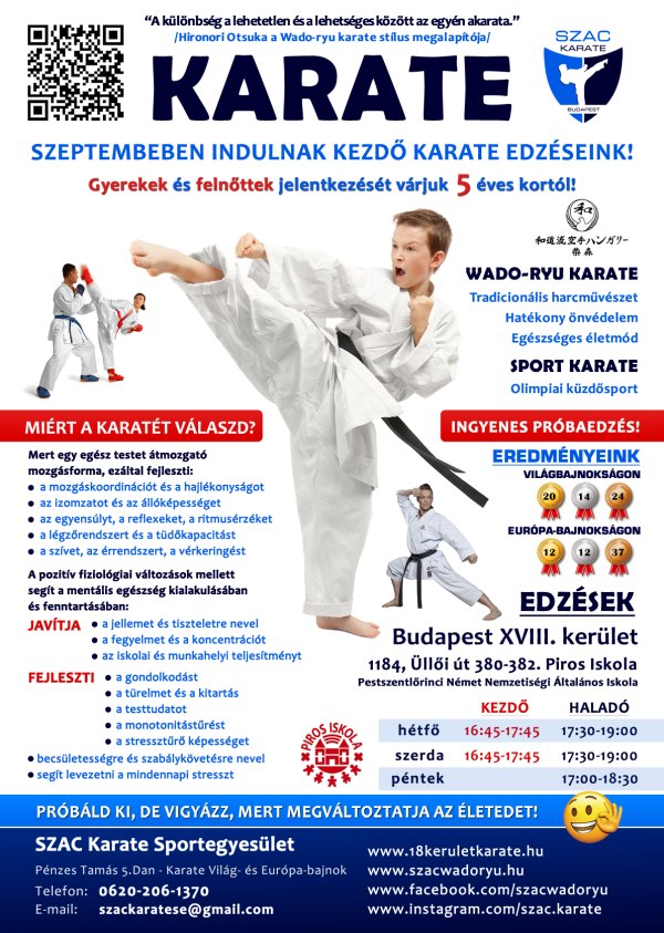 SZAC Karate SE. - Plak�t 2024
